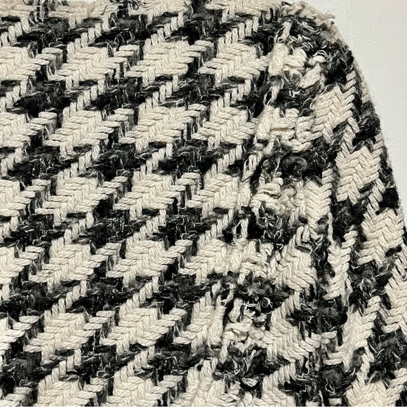 IRO Hope Houndstooth Jacket in Black/White, Sz 34 - Picture 9 of 15
